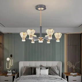 Modern Luxury Crystal Chandelier New Nordic Online Celebrity Creative Personality Chandelier