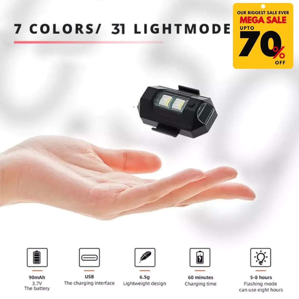 Multicolor Universal Flight Light