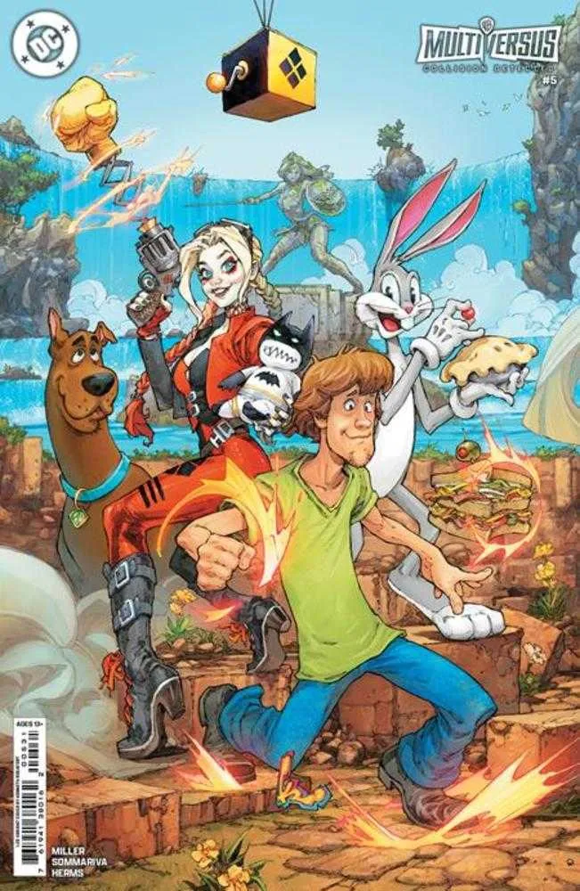 Multiversus Collision Detected #5 (Of 6) Cover C 1 in 25 Kenneth Rocafort Card Stock Variant