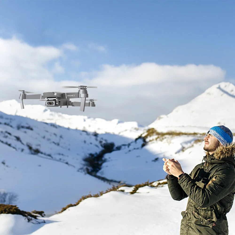NEW E68 HD Wide Angle 4K WIFI Drone- USB Powered