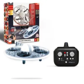 New - FAO Schwarz Glow Drone LED Stunt UFO