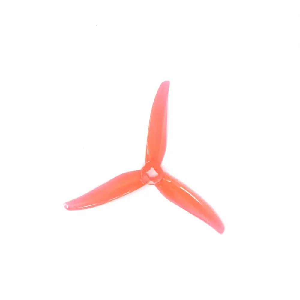 Orange HD 4023 Hurricane PC 3 Blade 2mm&M5 Propellers 2CW 2CCW – Clear Red