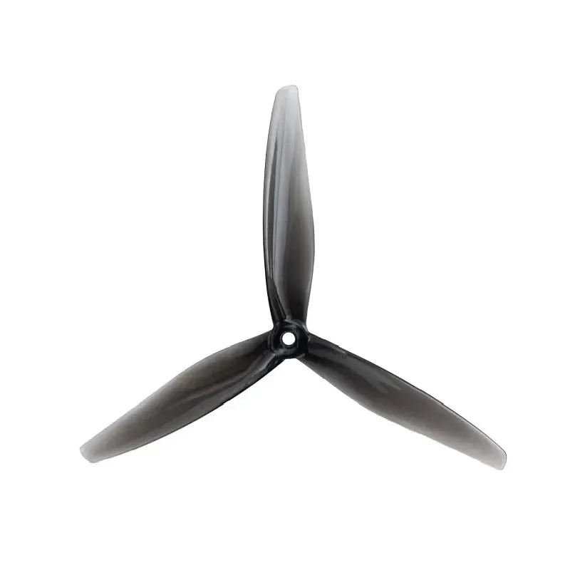 Orange HD 7050 Hurricane PC 3 Blade Propellers 2CW 2CCW – Clear Gray