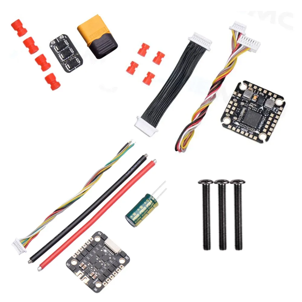 Original JHEMCU F4 NOXE V3 with Baro BlackBox Flight Control Integrated OSD 4 in 1 Built ESC 40A
