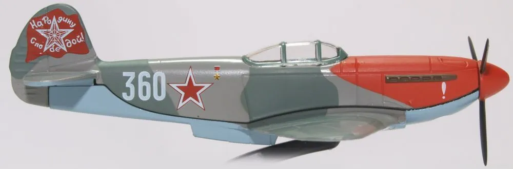 Oxford Diecast Yak 3 Anton Dmitrievich Yakimenko 150th Guards Reg 1945