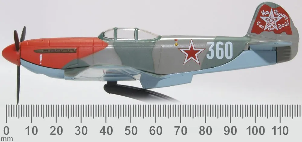 Oxford Diecast Yak 3 Anton Dmitrievich Yakimenko 150th Guards Reg 1945