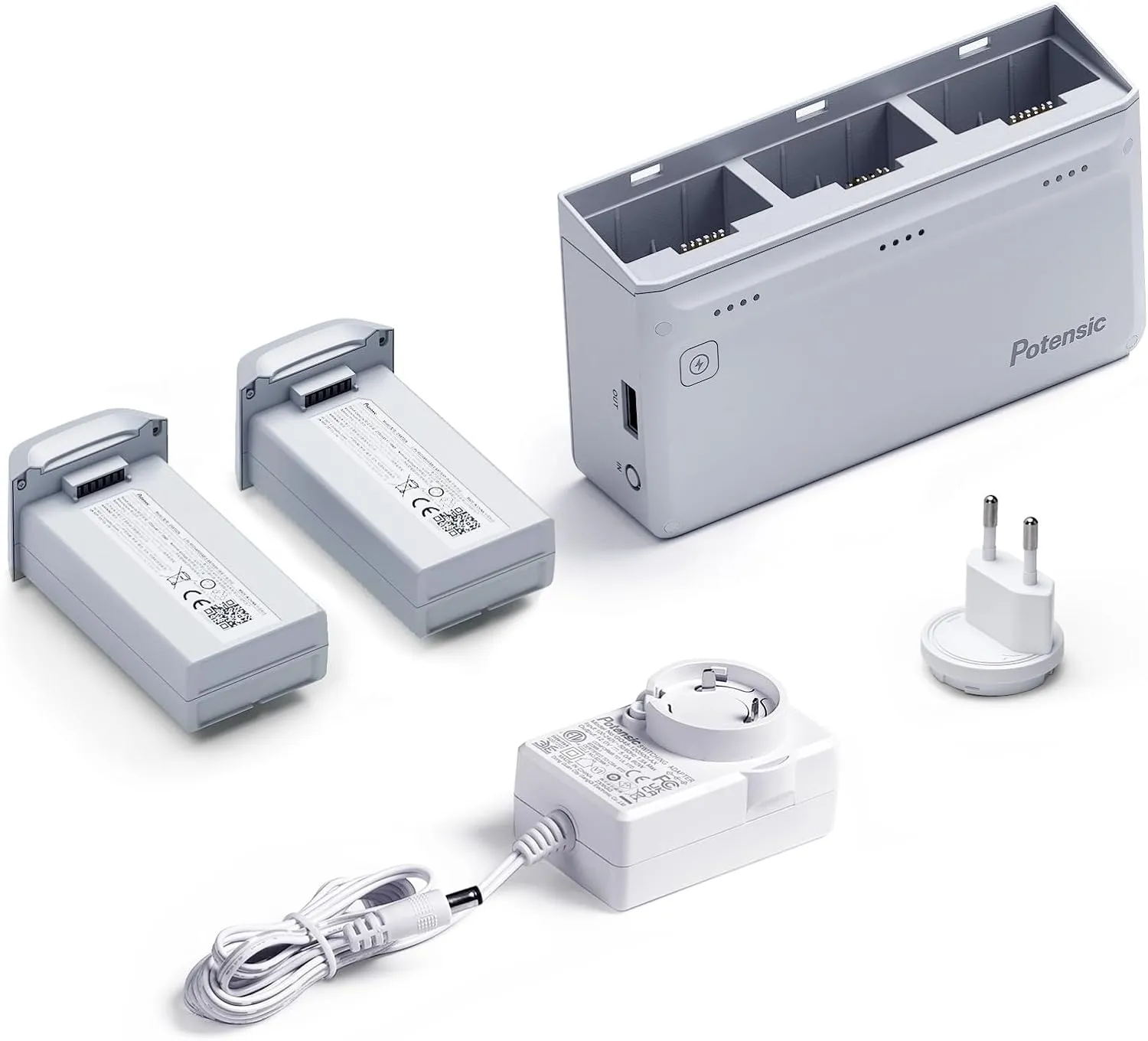Parallel Charging Hub for ATOM Drone, 60W Quick Charging