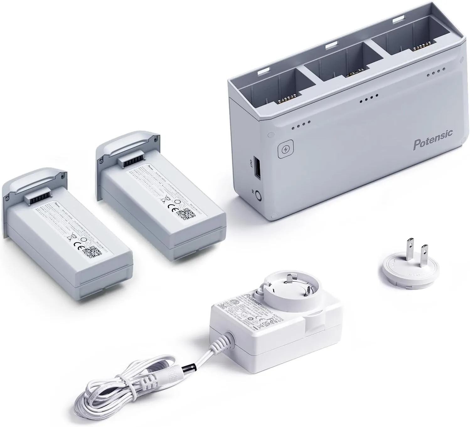 Parallel Charging Hub for ATOM Drone, 60W Quick Charging