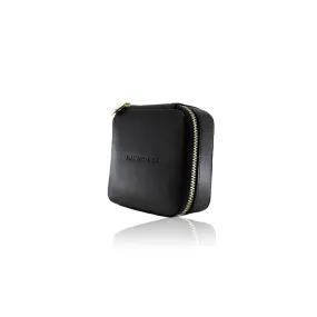 Park & Buzz Jewelry Case in Black Leather