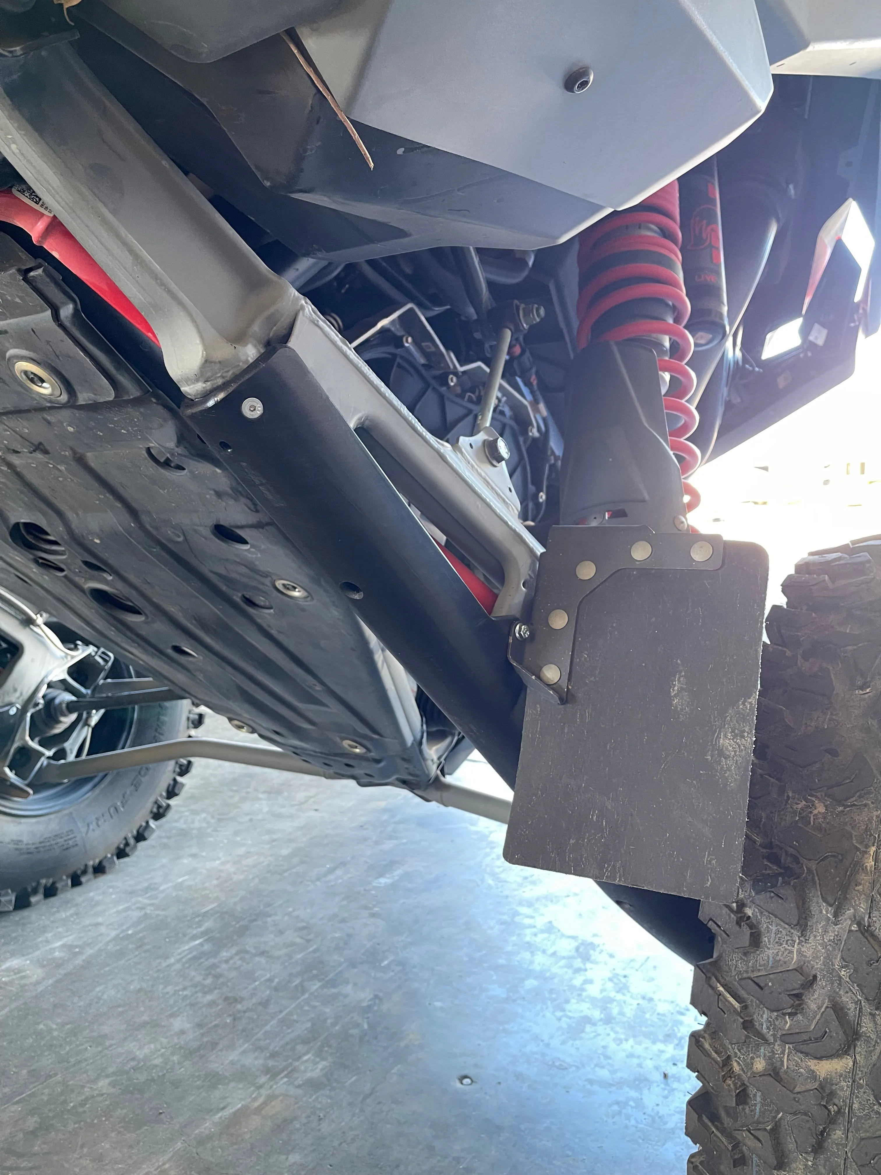 Polaris RZR Turbo R UHMW Trailing Arm Guards