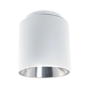 Portfolio Lighting 8" Shallow Cylinder LSRS8B/LSRSWM8B Shallow Round LED