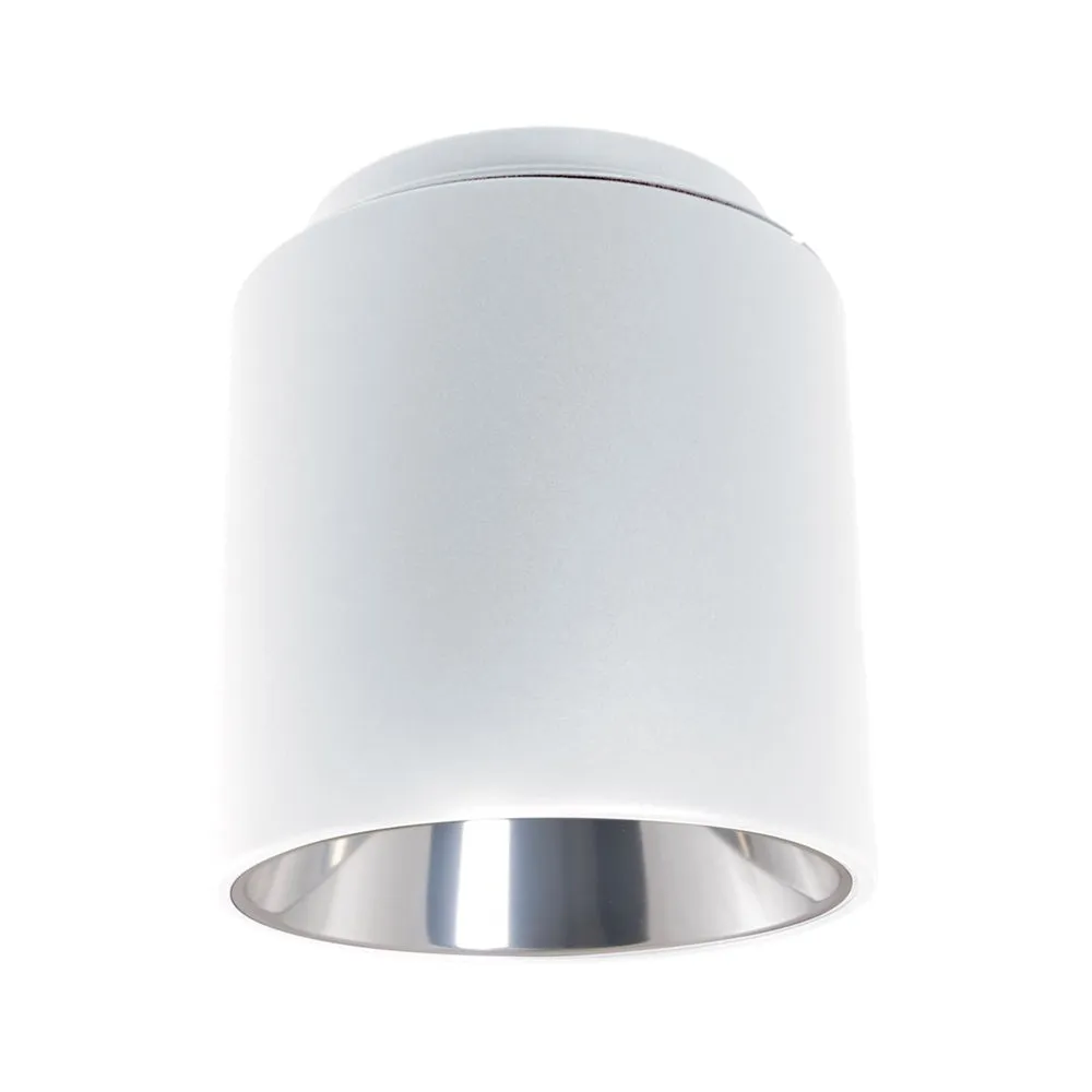 Portfolio Lighting 8" Shallow Cylinder LSRS8B/LSRSWM8B Shallow Round LED