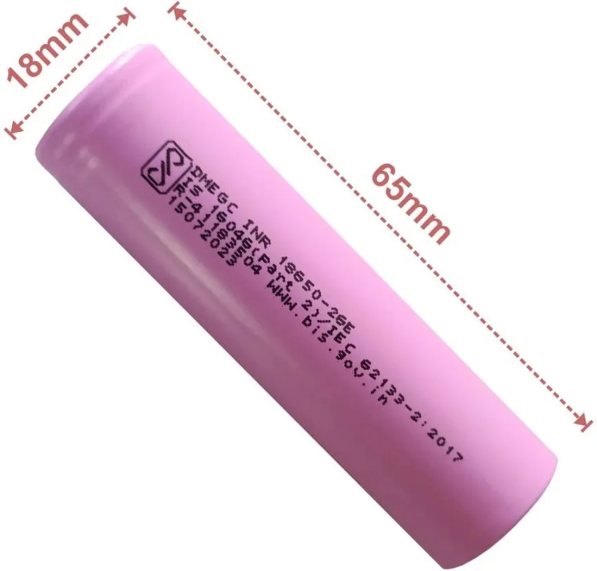 [Premium] 3C 3.6V Lithium-Ion 18650 Rechargeable Cell