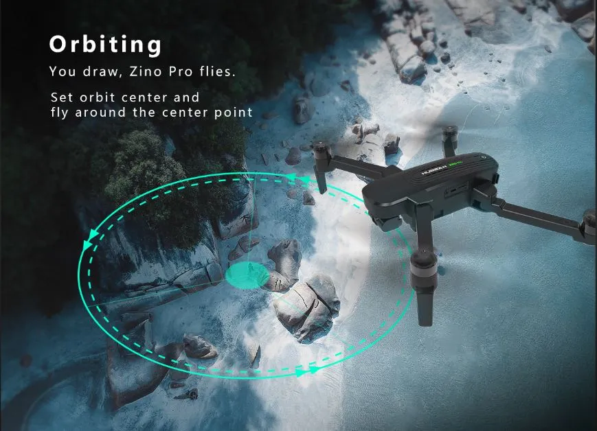Quadcopter ZINO PRO GPS 5G WiFi 4KM FPV with 4K UHD Camera