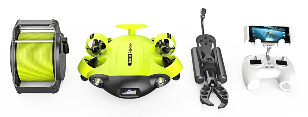 Qysea FIFISH V6S Underwater Drone Robot Bundle
