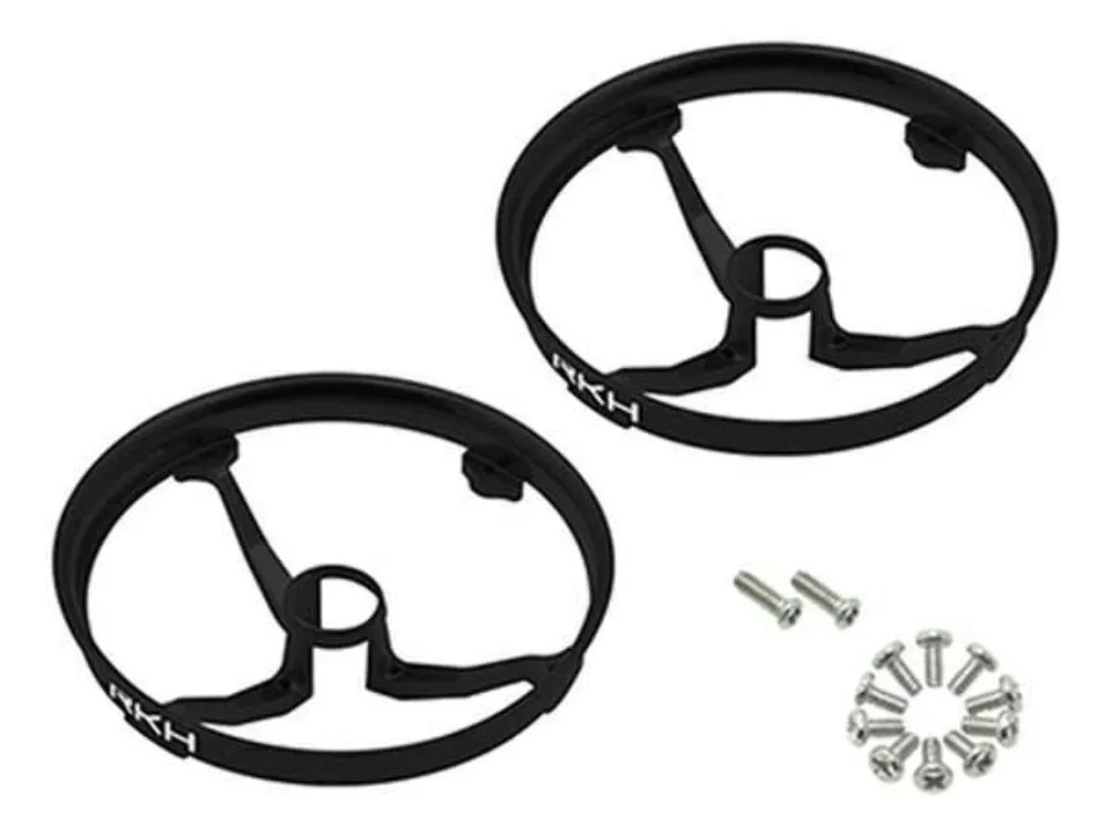 Rakon CNC AL Propeller Guards (Black) - Blade Inductrix