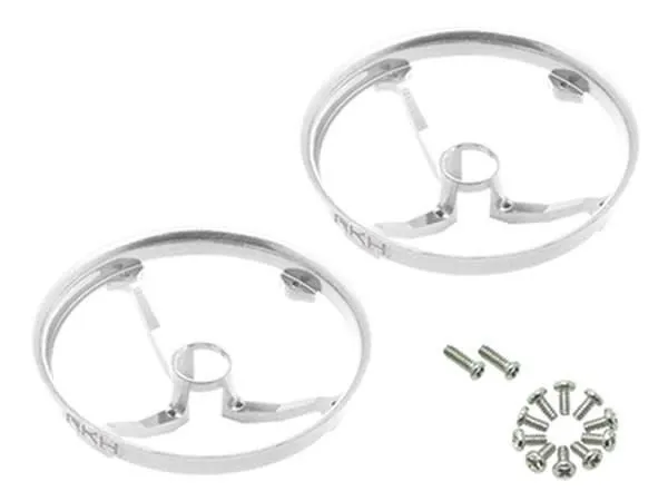 Rakon CNC AL Propeller Guards (Silver) - Blade Inductrix