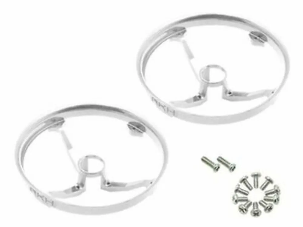 Rakon CNC AL Propeller Guards (Silver) - Blade Inductrix
