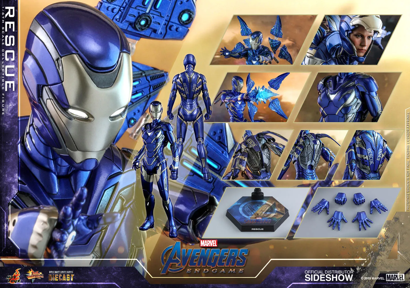 Rescue Pepper Potts Marvel Avengers: Endgame Sixth Scale Figure