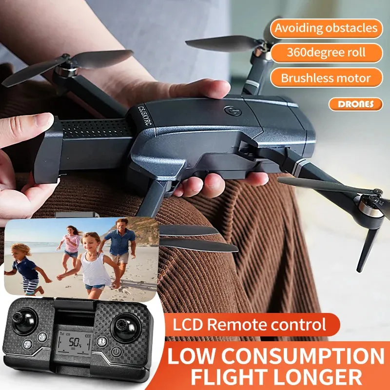 S179 RC Dron Brushless Obstacle Avoidance Drone 4K HD Camera RC