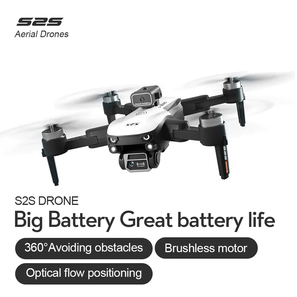 S2S Mini Drone 4k Profesional 8K HD Camera Flighting 25min Obstacle