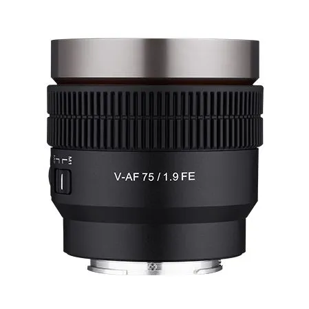 Samyang V-af 75mm T1.9 Fecine Lens