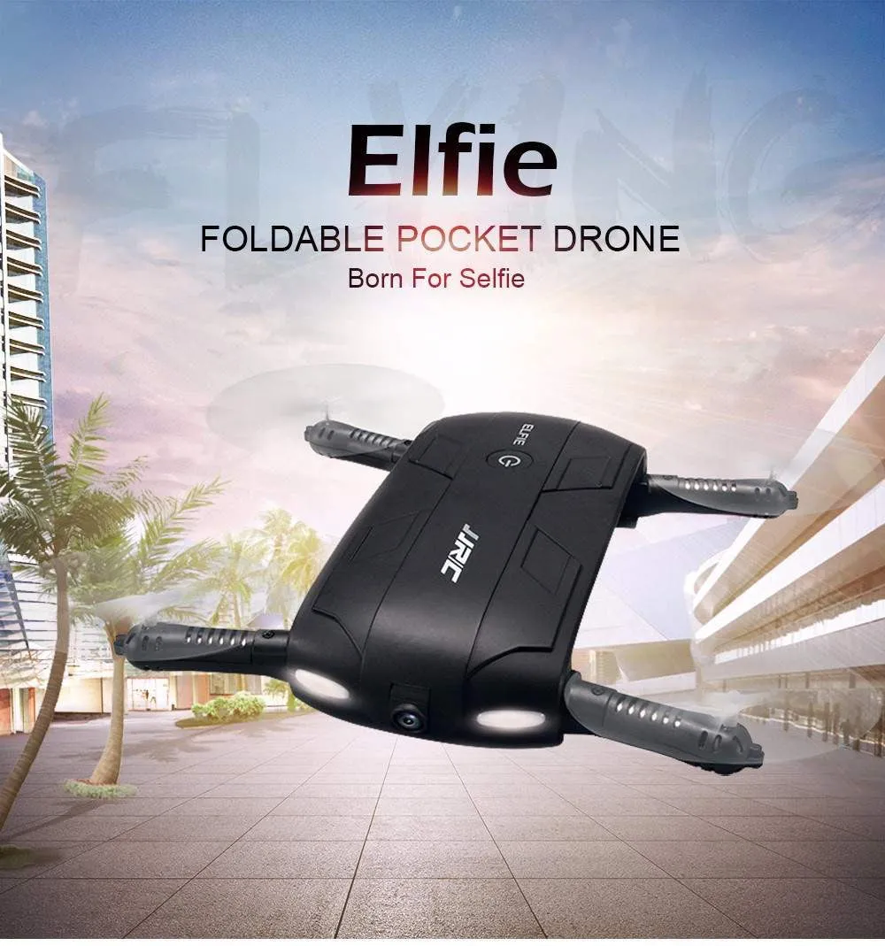 Selfie Elfie Foldable FPV Image Transmission Mini RC Quadcopter