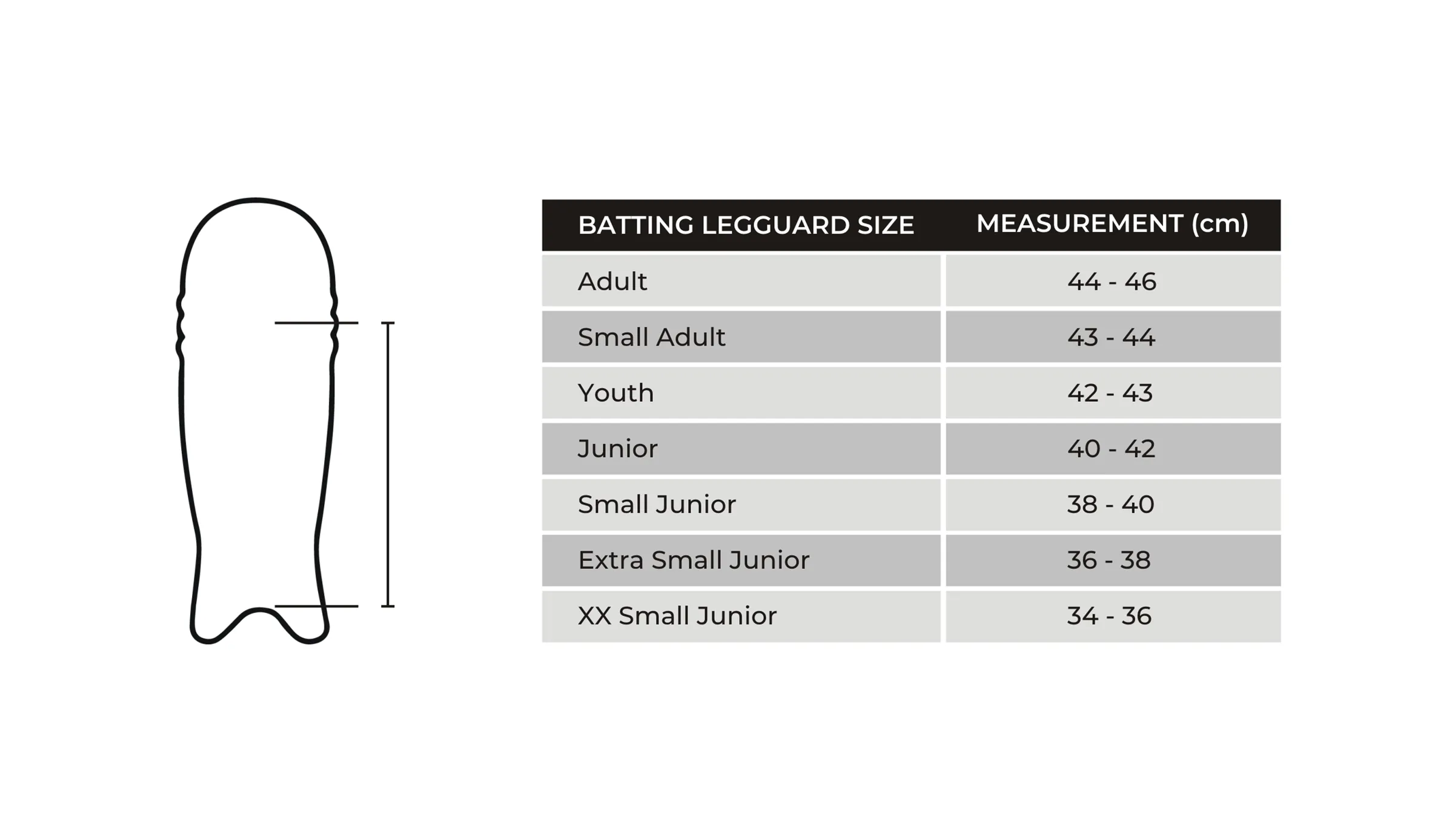 SG Players Xtreme Batting Leg Guard