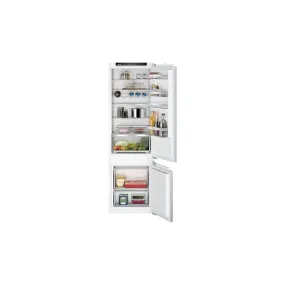 Siemens KI87VVFE0G iQ300 Built-In Fridge Freezer with Freezer at Bottom, 70/30 Split, Flat Hinge - 54.1cm Wide