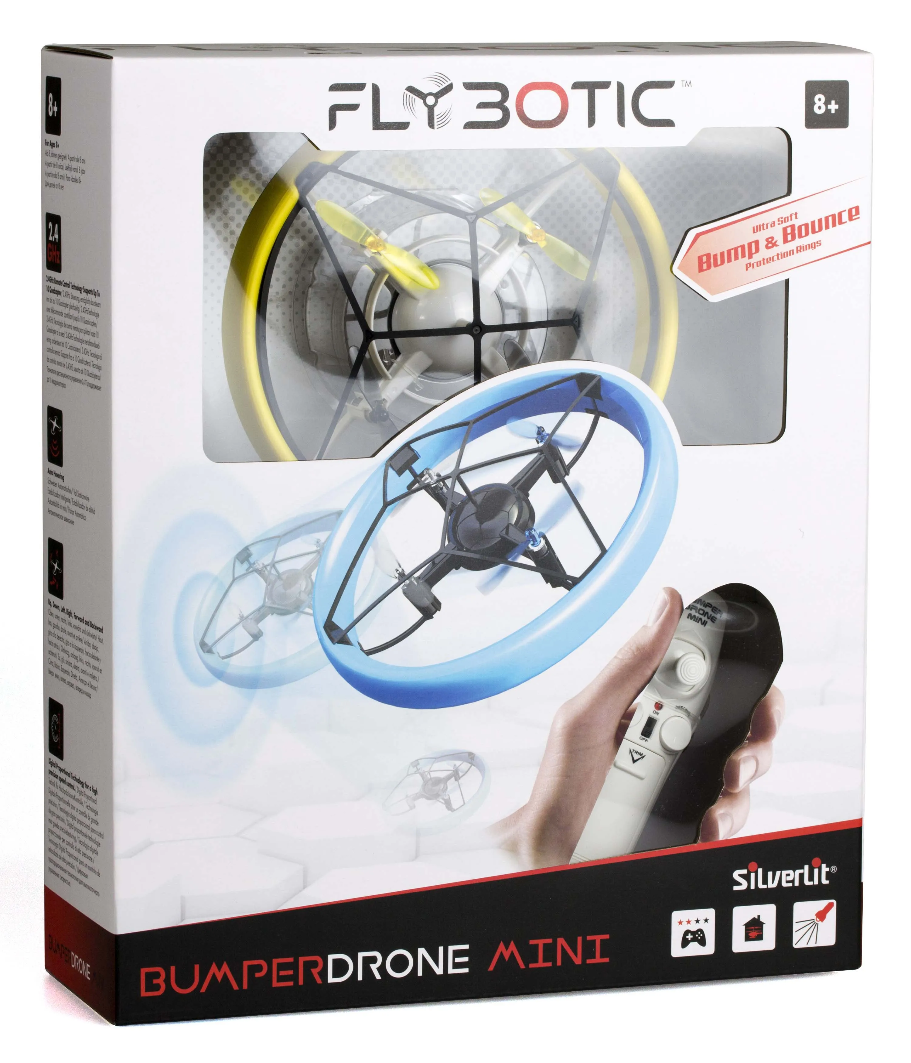 Silverlit Flybotic Remote Control Bumper Drone Mini Yellow