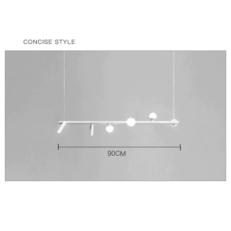 Simple Chandelier Led Dining Room Lamp Modern Nordic Living Room Lamp Studio Designer Dining Room Bar Lamp