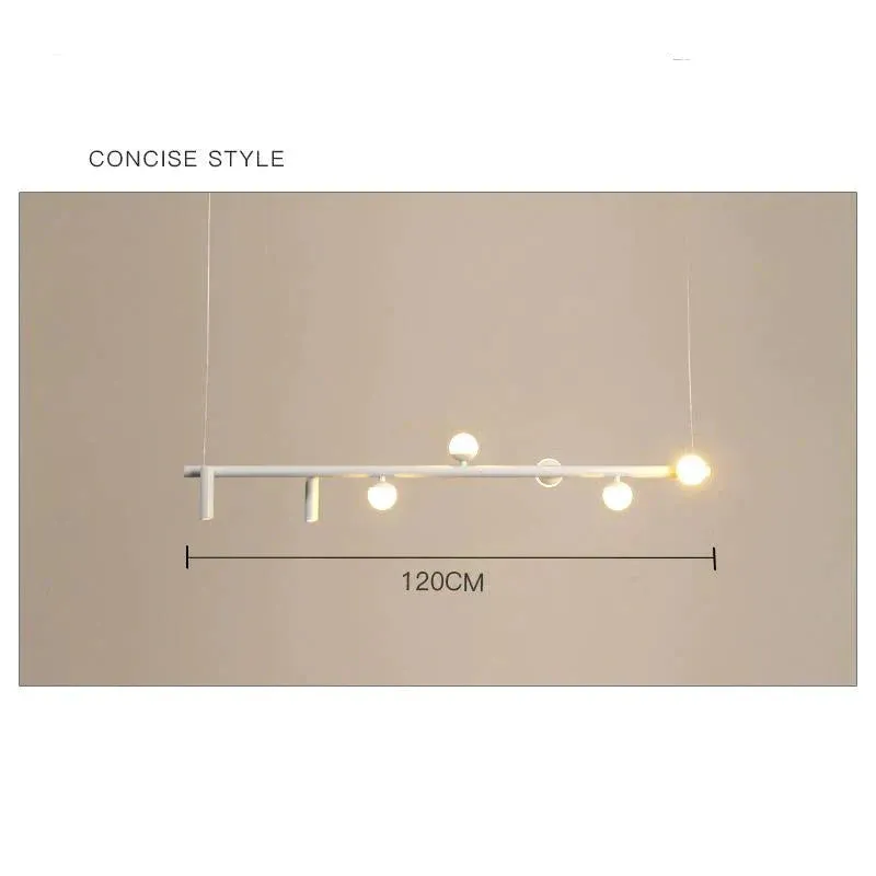 Simple Chandelier Led Dining Room Lamp Modern Nordic Living Room Lamp Studio Designer Dining Room Bar Lamp