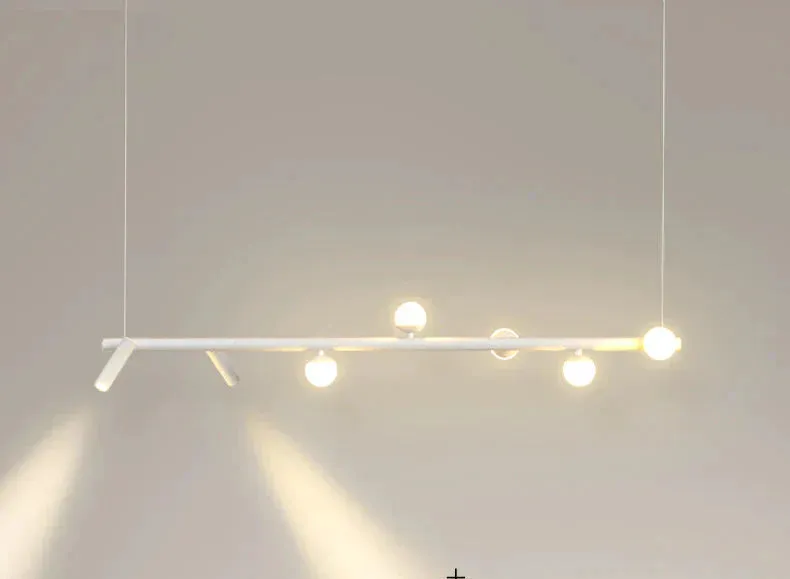 Simple Chandelier Led Dining Room Lamp Modern Nordic Living Room Lamp Studio Designer Dining Room Bar Lamp