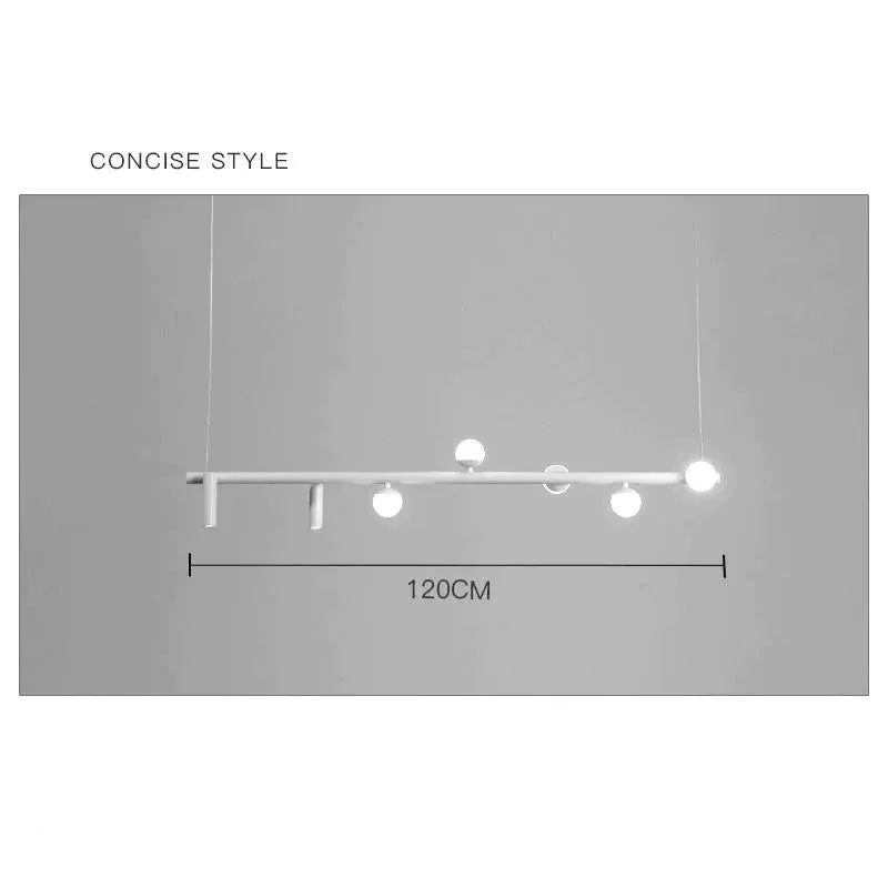 Simple Chandelier Led Dining Room Lamp Modern Nordic Living Room Lamp Studio Designer Dining Room Bar Lamp
