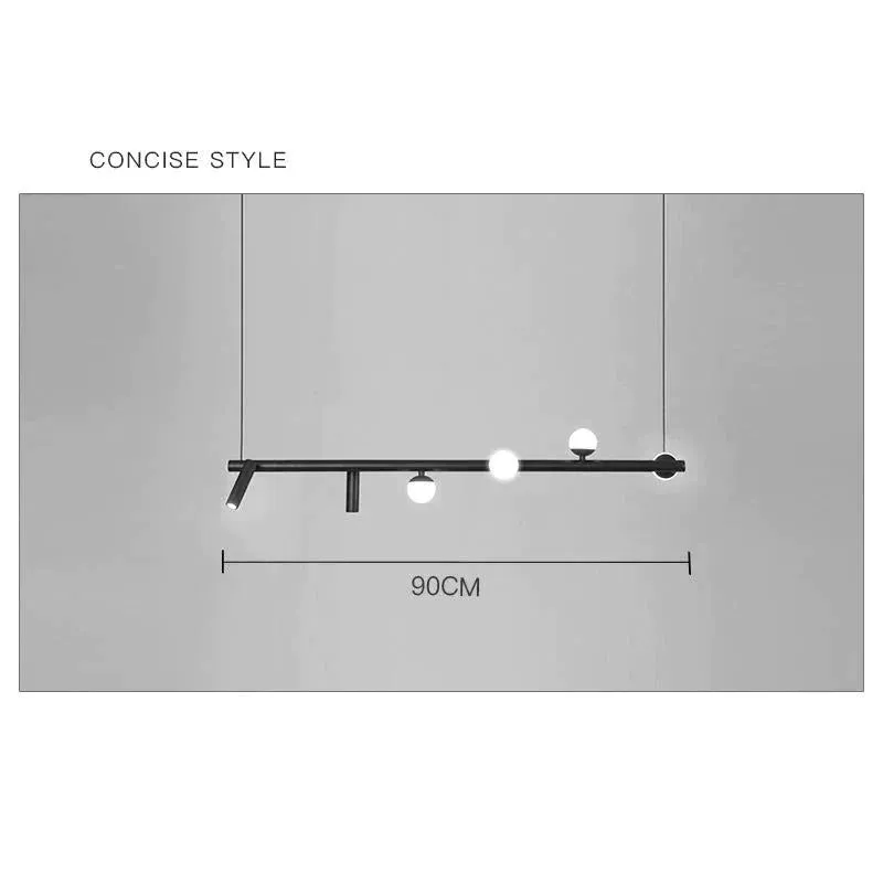 Simple Chandelier Led Dining Room Lamp Modern Nordic Living Room Lamp Studio Designer Dining Room Bar Lamp