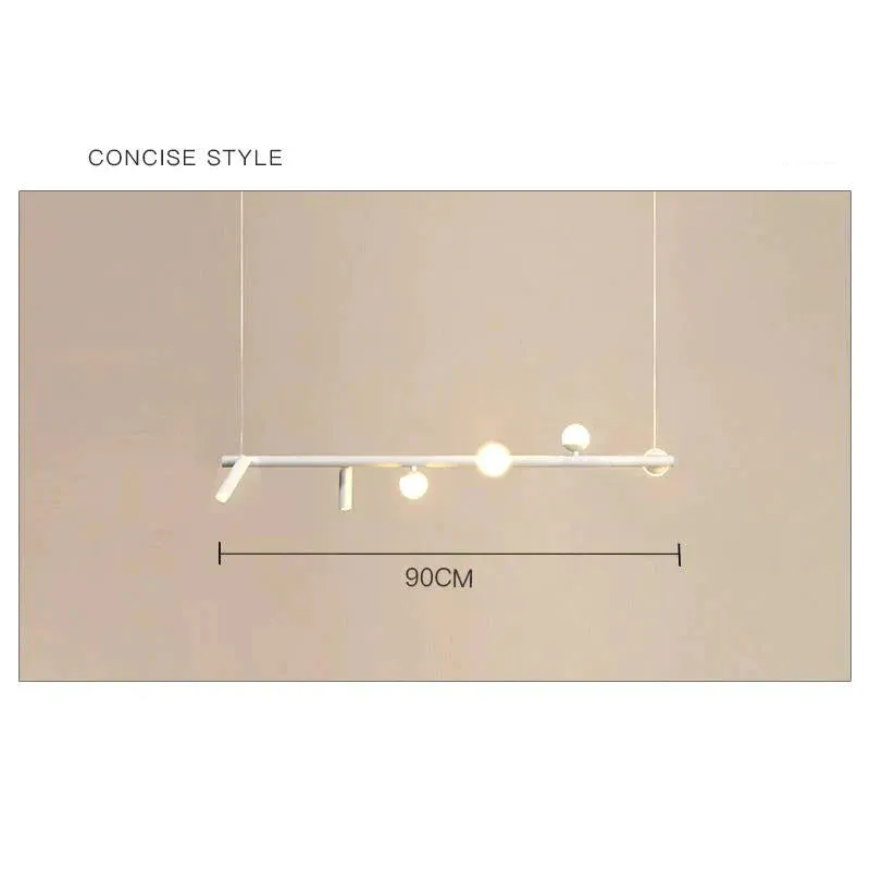Simple Chandelier Led Dining Room Lamp Modern Nordic Living Room Lamp Studio Designer Dining Room Bar Lamp