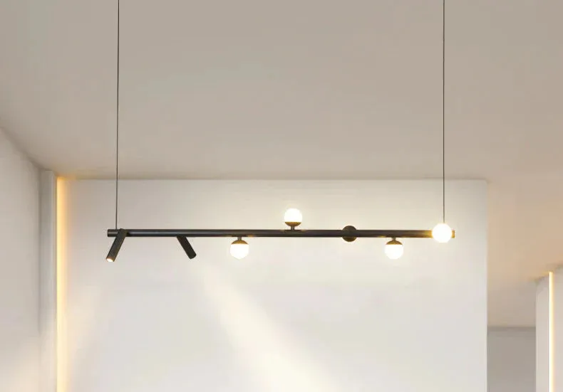 Simple Chandelier Led Dining Room Lamp Modern Nordic Living Room Lamp Studio Designer Dining Room Bar Lamp