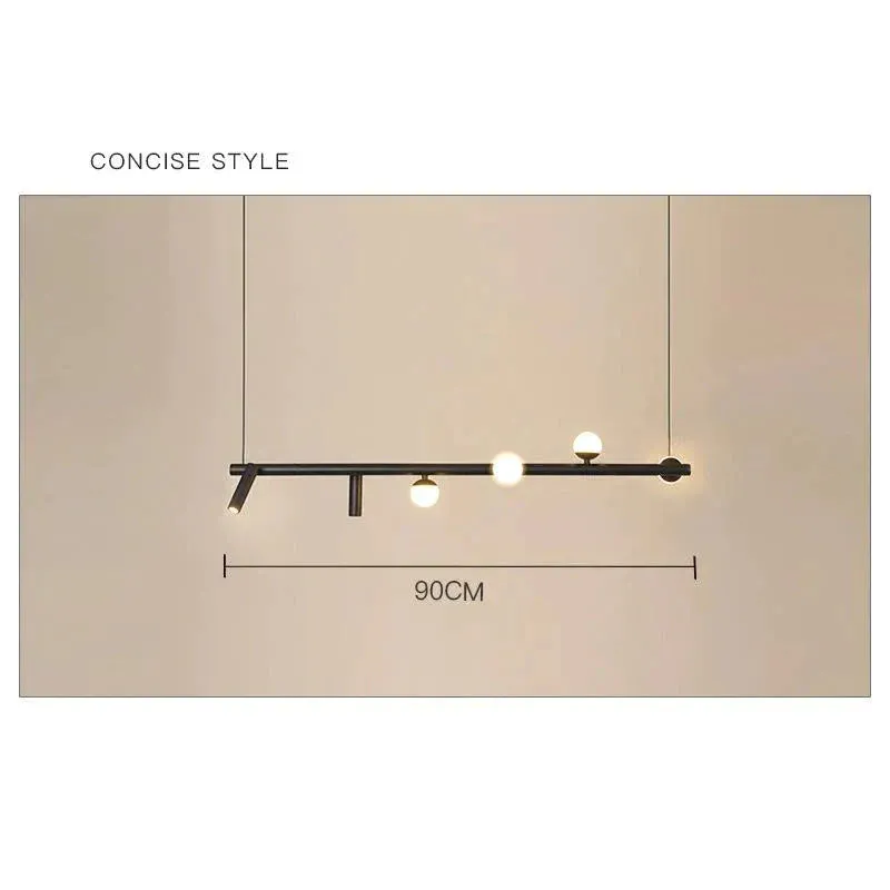 Simple Chandelier Led Dining Room Lamp Modern Nordic Living Room Lamp Studio Designer Dining Room Bar Lamp