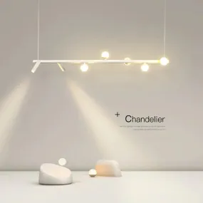 Simple Chandelier Led Dining Room Lamp Modern Nordic Living Room Lamp Studio Designer Dining Room Bar Lamp