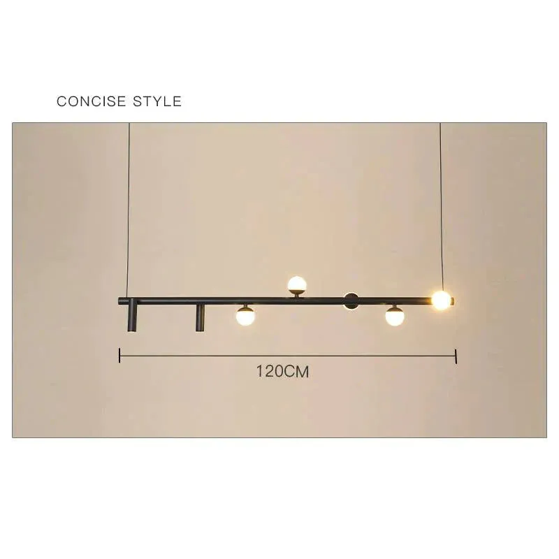 Simple Chandelier Led Dining Room Lamp Modern Nordic Living Room Lamp Studio Designer Dining Room Bar Lamp