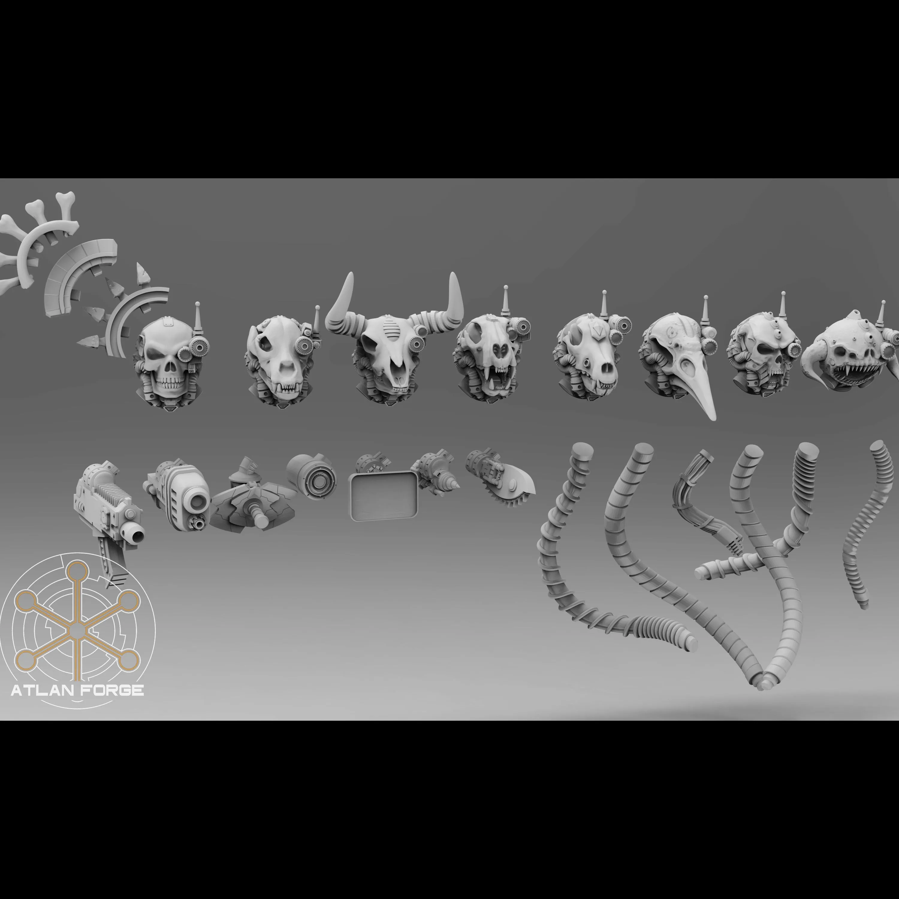 Skull Drones