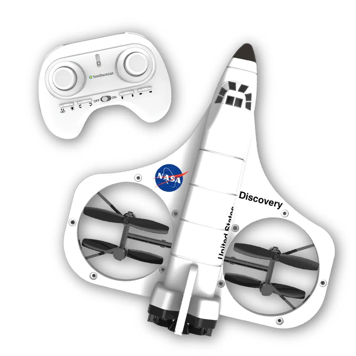 Space Shuttle Discovery Drone