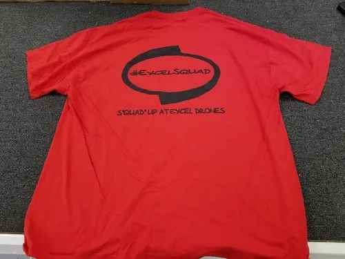 Squad Up at Excel Drones Shirt-3 X Large