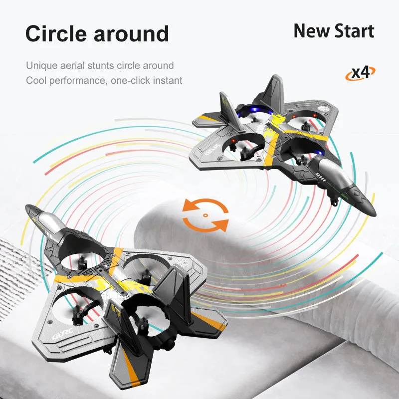 STUNTMASTER Air Drone Mini Gravity Sensing RC Airplane/JET