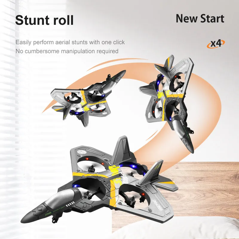 STUNTMASTER Air Drone Mini Gravity Sensing RC Airplane/JET