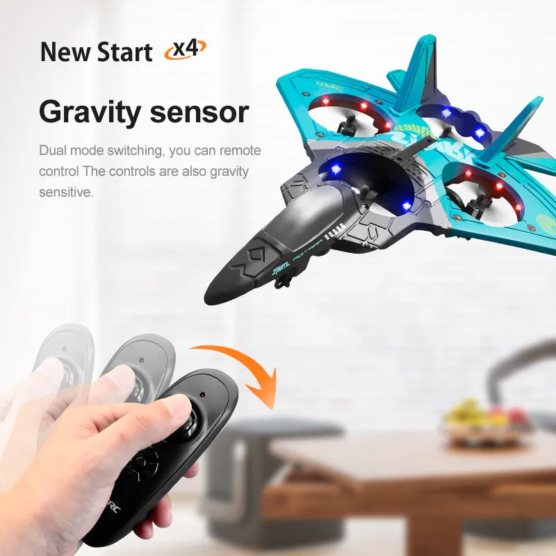 STUNTMASTER Air Drone Mini Gravity Sensing RC Airplane/JET