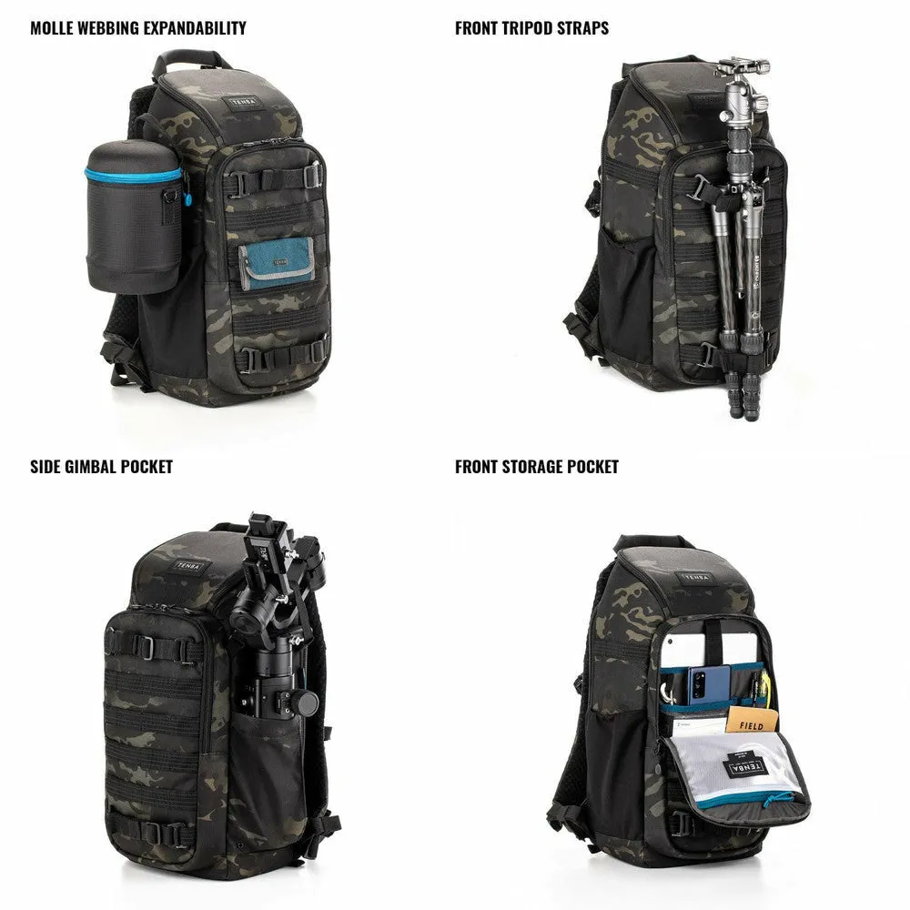 Tenba Axis V2 16L Backpack - MultiCam Black
