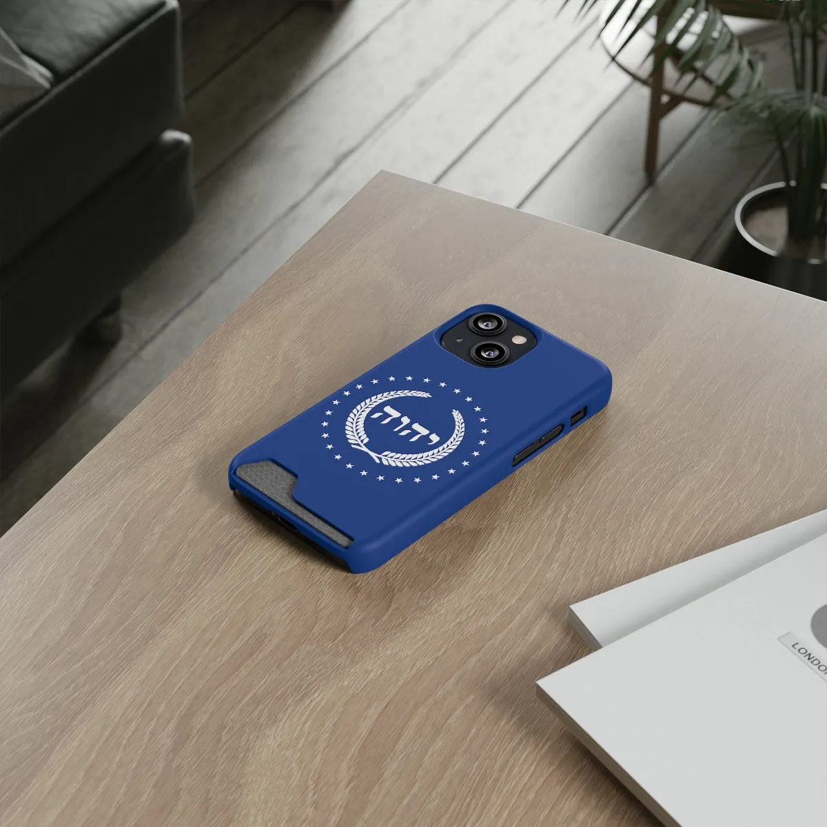 TKOY (Official) Phone Case With Card Holder (Blue)