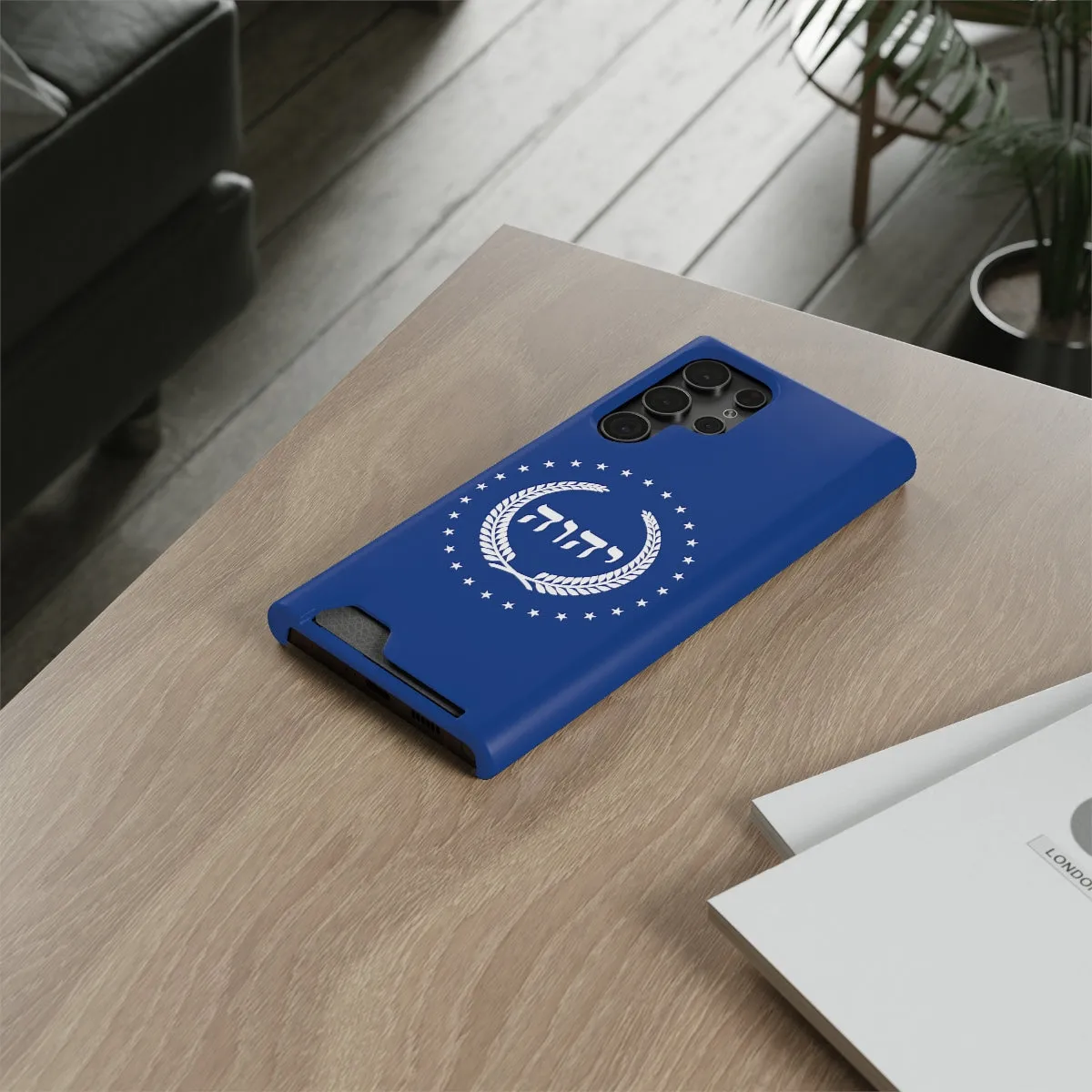 TKOY (Official) Phone Case With Card Holder (Blue)