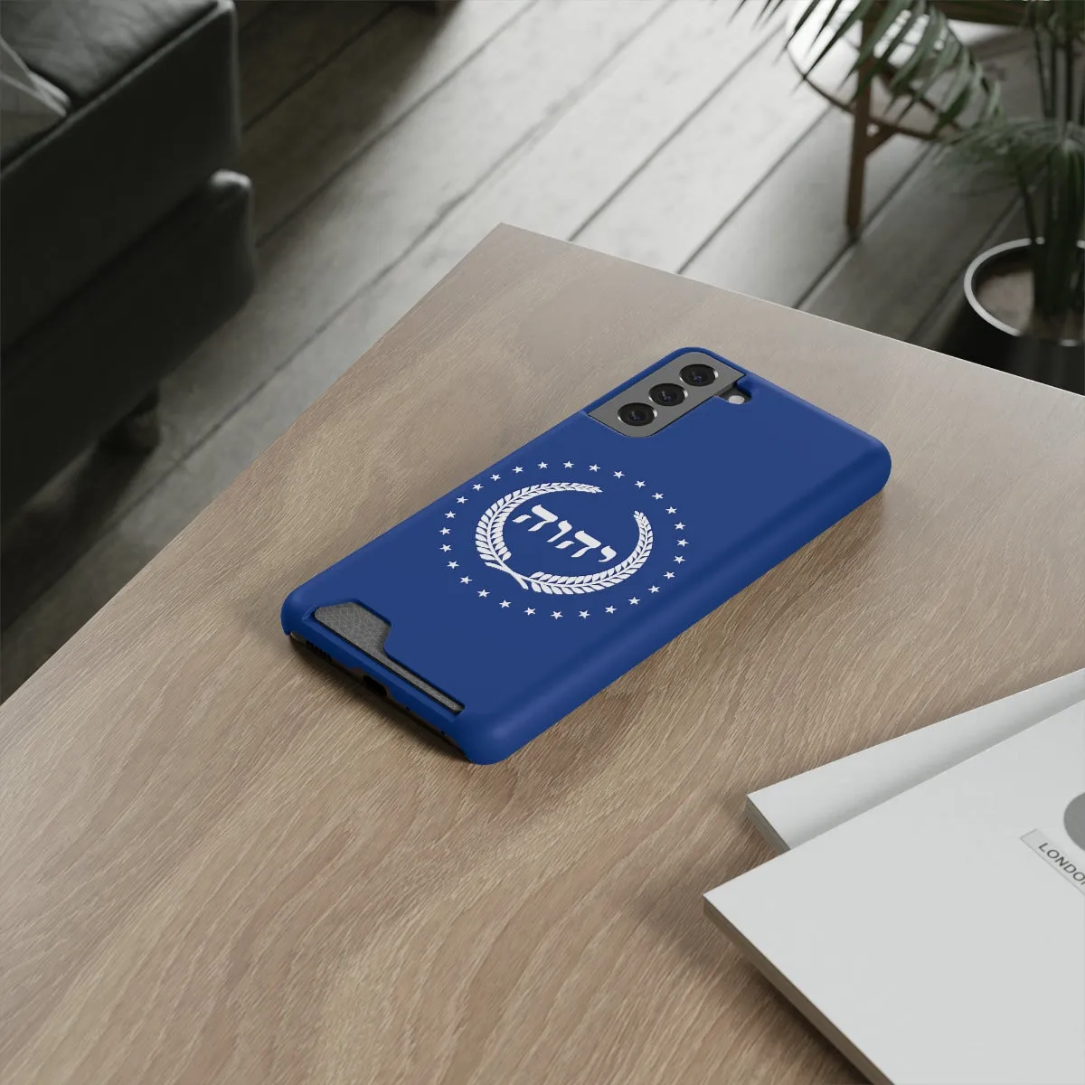 TKOY (Official) Phone Case With Card Holder (Blue)